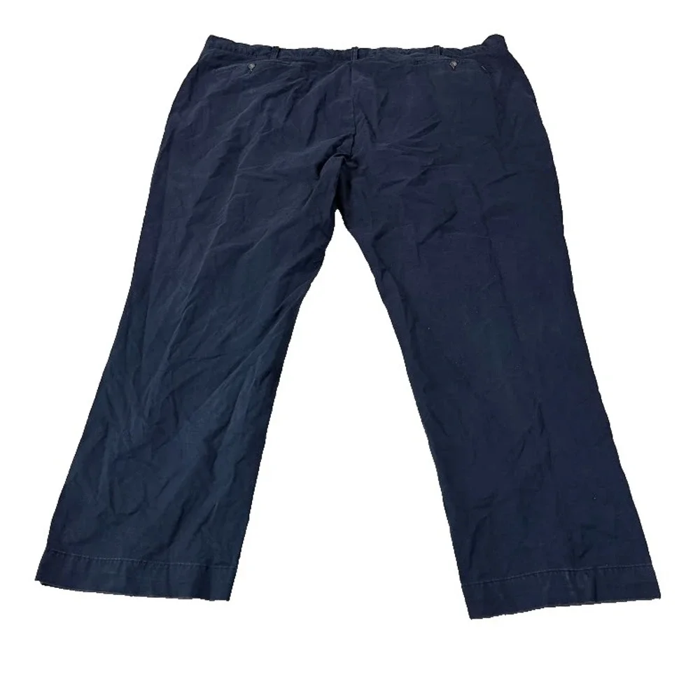 Polo Ralph Lauren Chino Pants Mens 54Bx32 Navy Classic Fit Stretch Cotton Twill